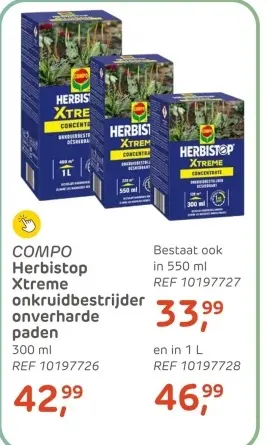 Aanbieding: Herbistop Xtreme onkruidbestrijder onverharde