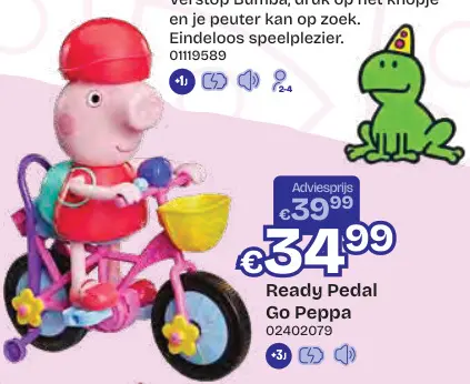 Promotie: Ready Pedal Go Peppa
