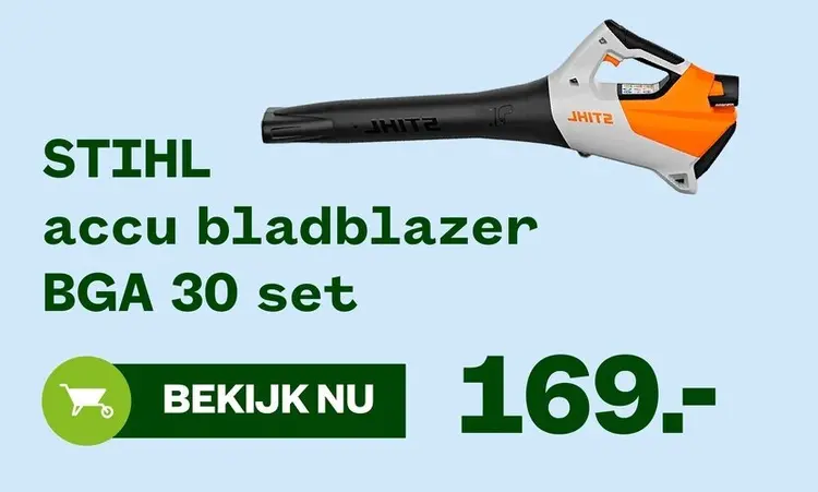 Aanbieding: STIHL accu bladblazer BGA 30 set
