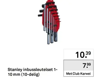 Aanbieding: Inbussleutelset