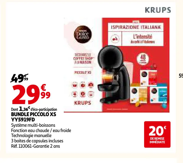 Promotie: Bundle Piccolo XS YY5919FD