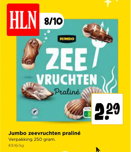 Promotie: Zeevruchten praliné