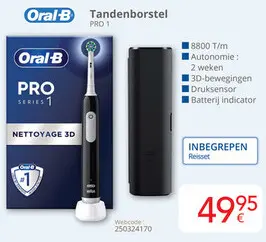 Promotie: Tandenborstel PRO 1