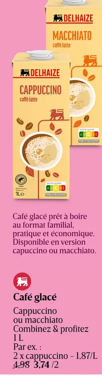 Offre: Café glacé prêt à boire