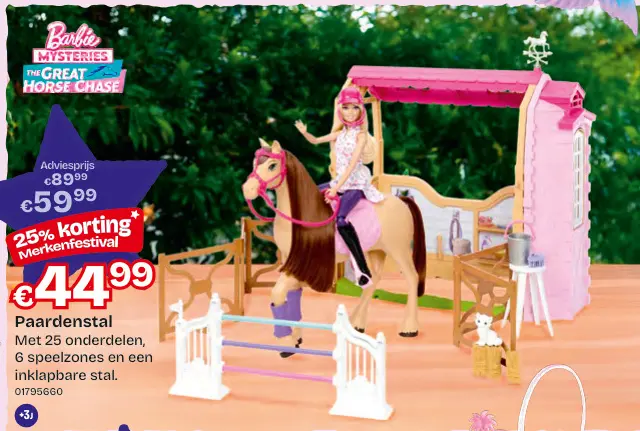 Promotie: Paardenstal