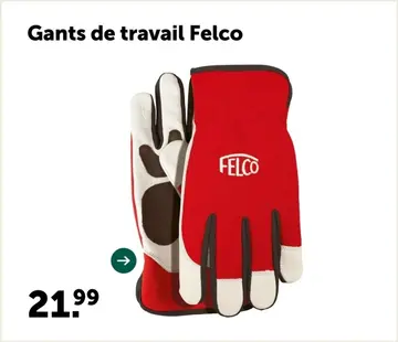 Offre: Gants de travail