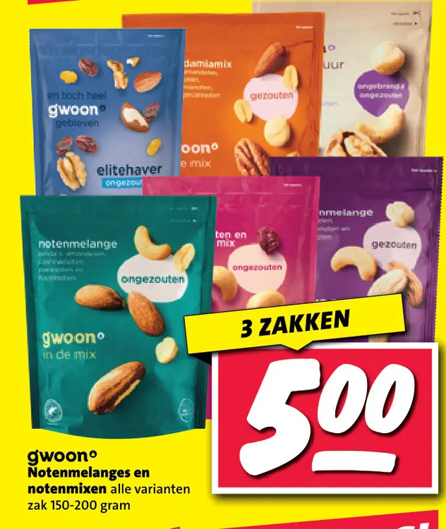Aanbieding: Notenmelanges en notenmixen