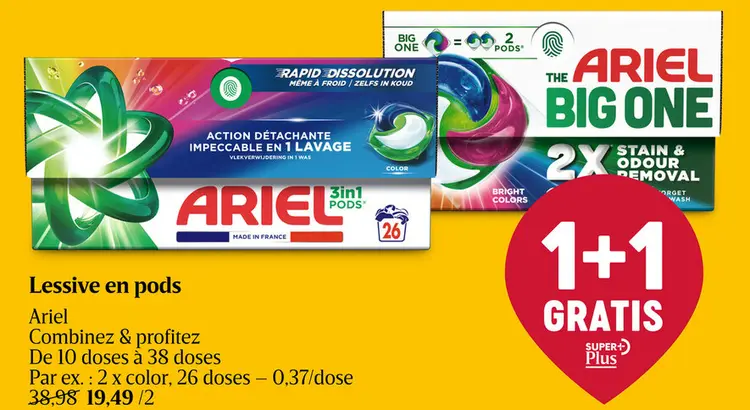 Offre: All in 1| | Pods | Big One | Color