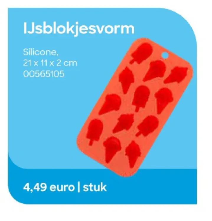 Promotie: IJsblokjesvorm