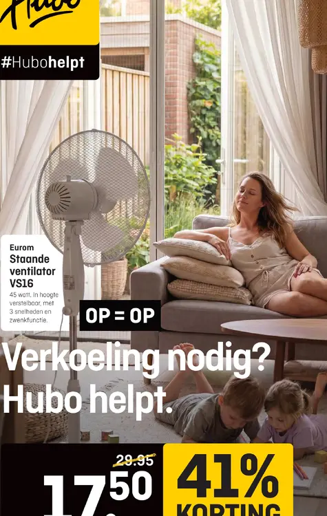Aanbieding: Staande ventilator VS16