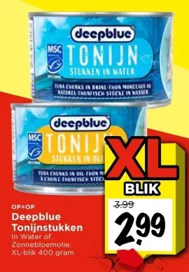 Aanbieding: Tonijnstukken