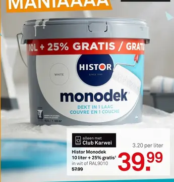 Aanbieding: Histor Monodek