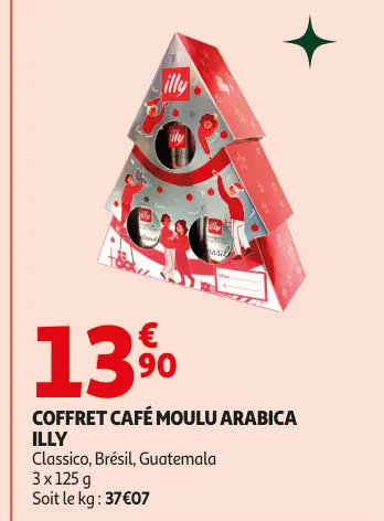 Promotie: Coffret café moulu arabica