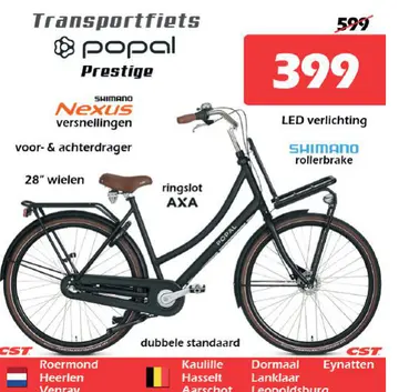 Aanbieding: Transportfiets Popal Prestige