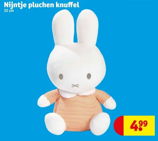 Aanbieding: Nijntje pluchen knuffel