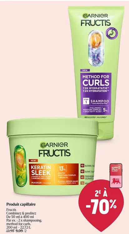 Offre: Produit capillaire Fructis