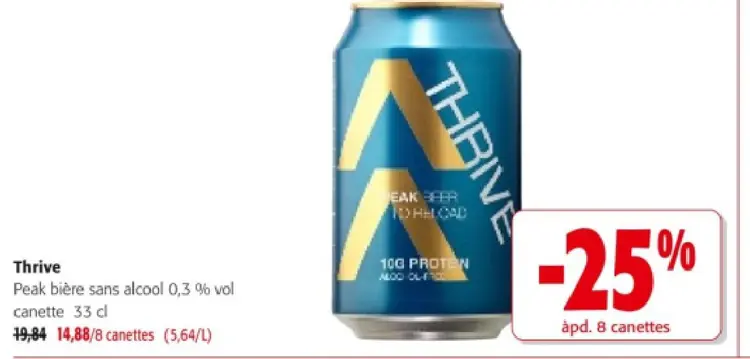 Offre: Peak bière sans alcool