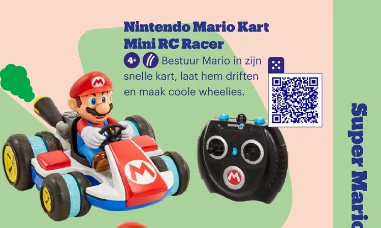 Aanbieding: Nintendo Mario Kart Mini RC Racer
