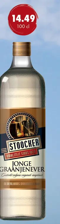Aanbieding: Stoocker jonge graanjenever