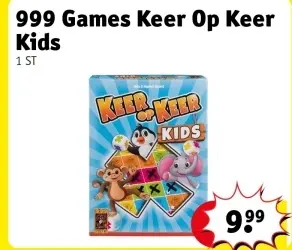 Aanbieding: 999 Games Keer Op Keer Kids