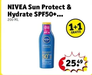 Aanbieding: NIVEA Sun Protect & Hydrate SPF50+...