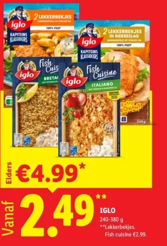 Aanbieding: Fish cuisine