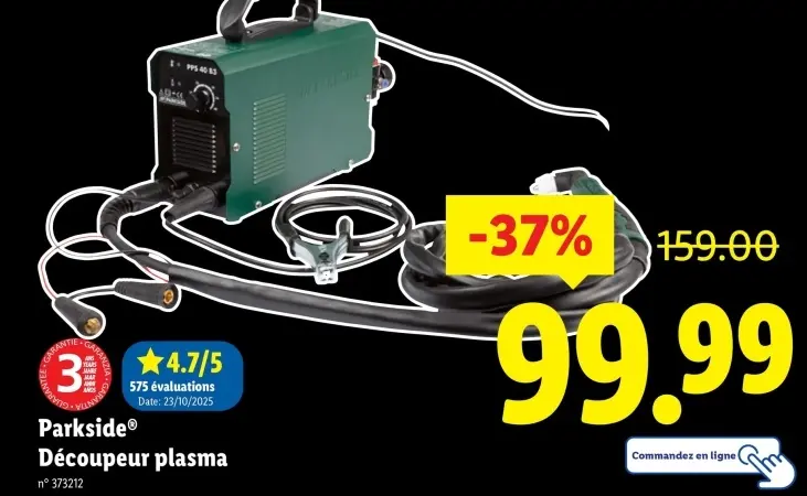 Offre: Plasma cutter