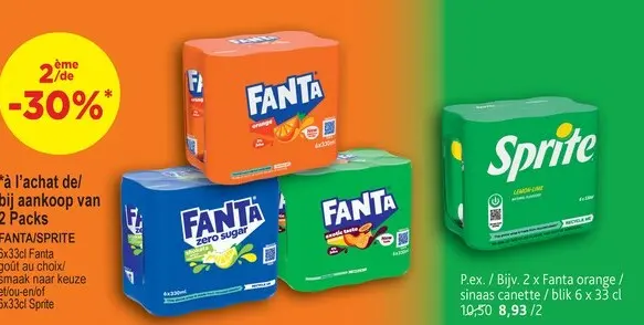 Offre: Fanta/Sprite