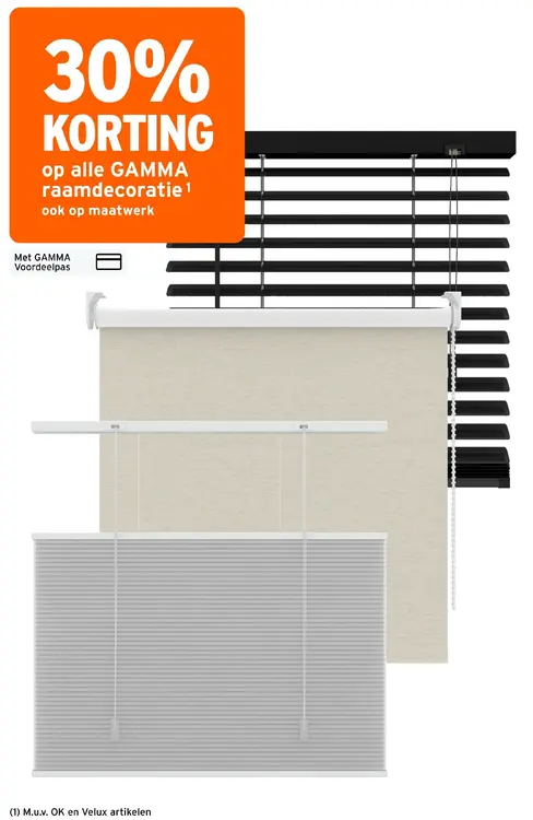 Aanbieding: GAMMA Raamdecoratie