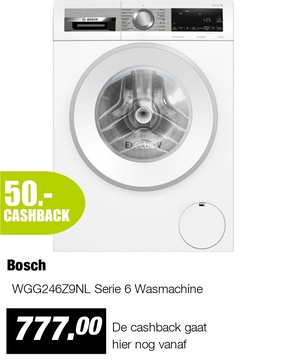 Aanbieding: WGG246Z9NL Serie 6 Wasmachine