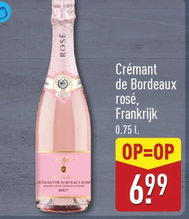 Aanbieding: Crémant de Bordeaux rosé