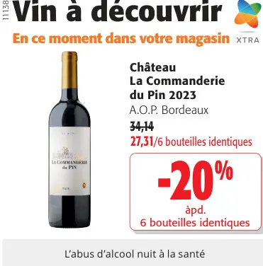Offre: Château La Commanderie du Pin