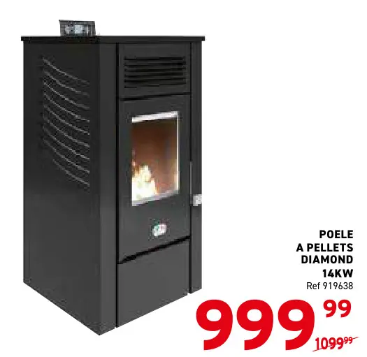 Offre: Poele a pellets diamond