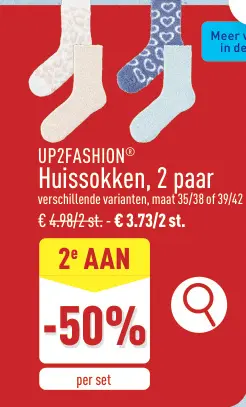 Aanbieding: Huissokken