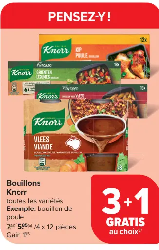 Offre: Bouillons