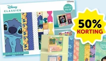 Aanbieding: Card making kit Lilo & Stitch