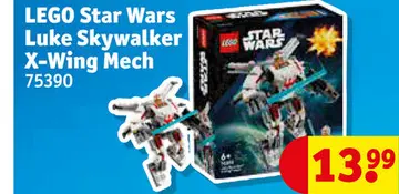 Aanbieding: LEGO Star Wars Luke Skywalker X-Wing Mech