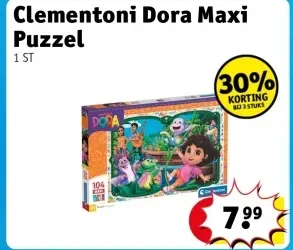 Aanbieding: Clementoni Dora Maxi Puzzel