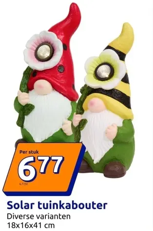 Promotie: Solar tuinkabouter