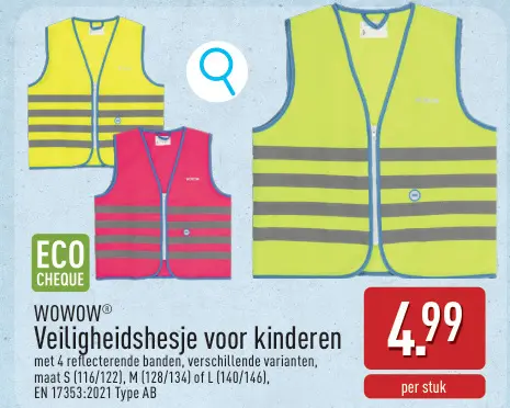 Promotie: Veiligheidshesje voor kinderen