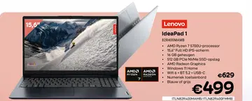 Aanbieding: Lenovo IdeaPad 1