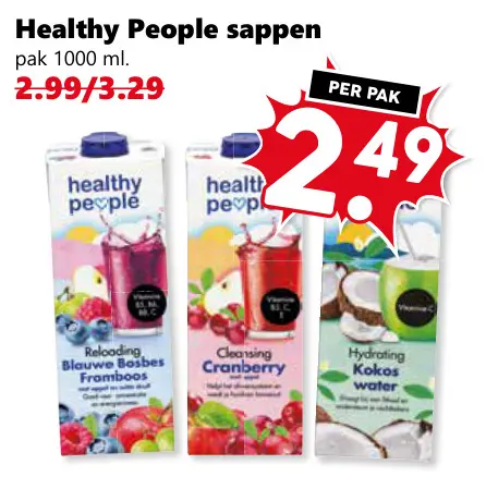 Aanbieding: Sappen