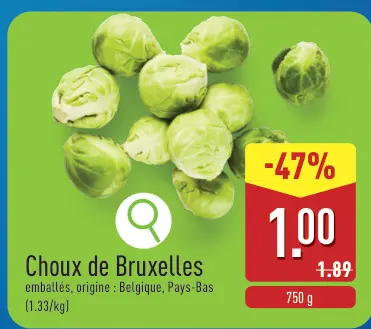 Offre: Choux de Bruxelles