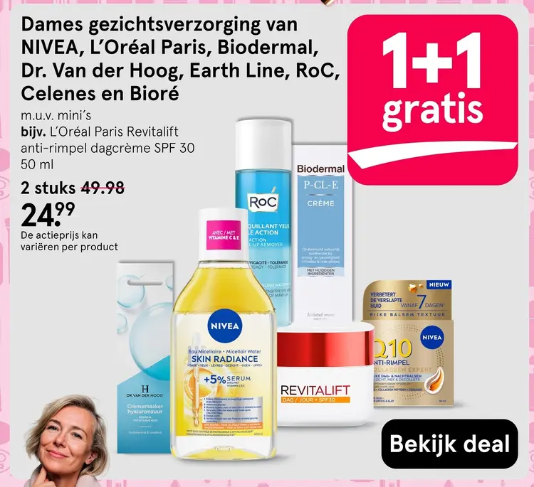 Aanbieding: Dames gezichtsverzorging 
