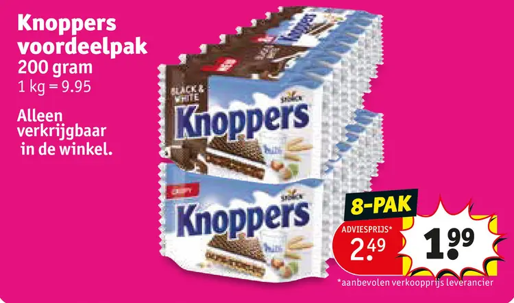 Promotie: Knoppers