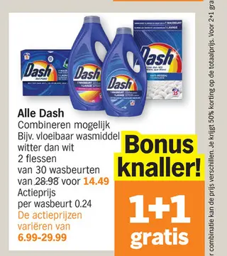 Aanbieding: Alle Dash