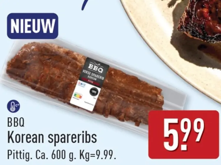 Aanbieding: BBQ Korean spareribs