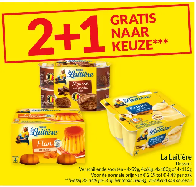 Promotie: La Laitière Dessert