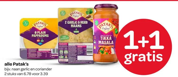 Aanbieding: Patak's