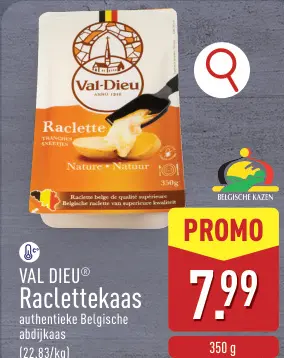 Promotie: Val-Dieu Raclettekaas